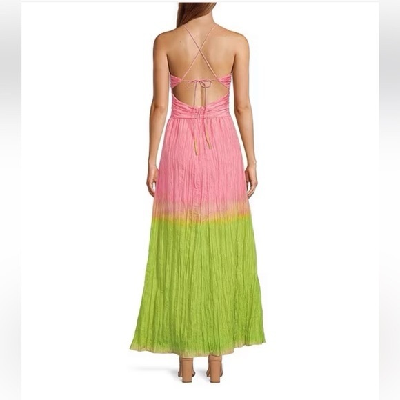 NWT ANTONIO MELANI Seraphina Ombre
Sweetheart Neck A-Line Maxi Dress Size 10, 8 - Picture 4 of 16